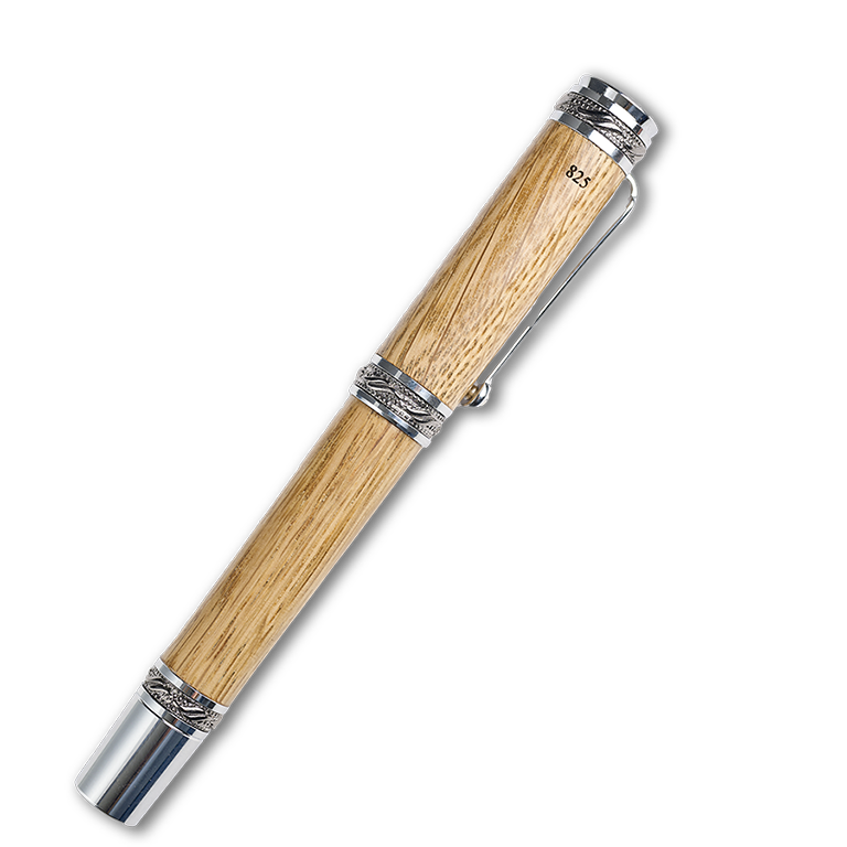 Handcrafted Wooden Fountain Pen from White House Truman Renovation