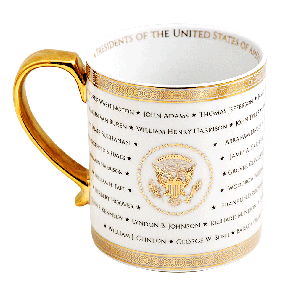Presidents Mug back
