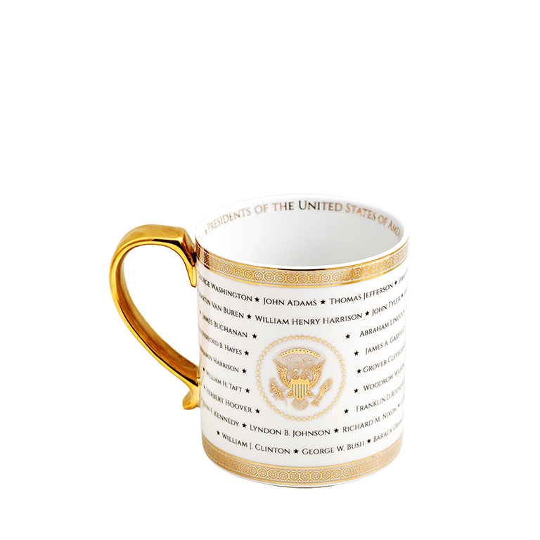 Presidents Mug back
