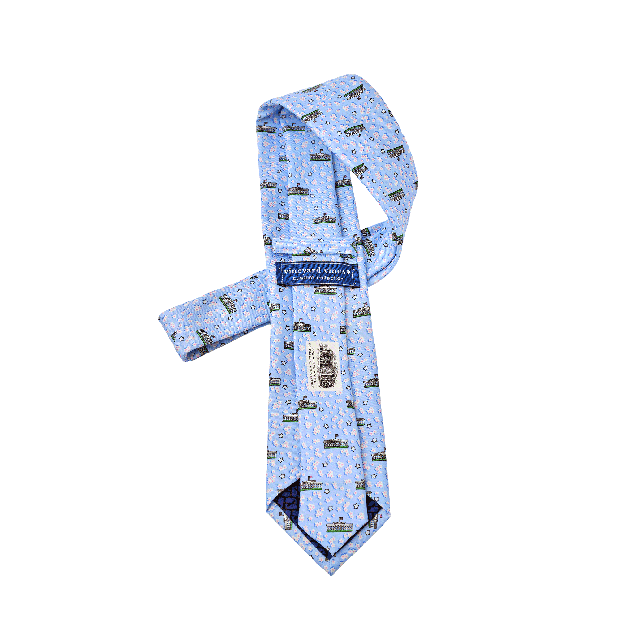 Vineyard Vines White House Silk Necktie - Cherry Blossom