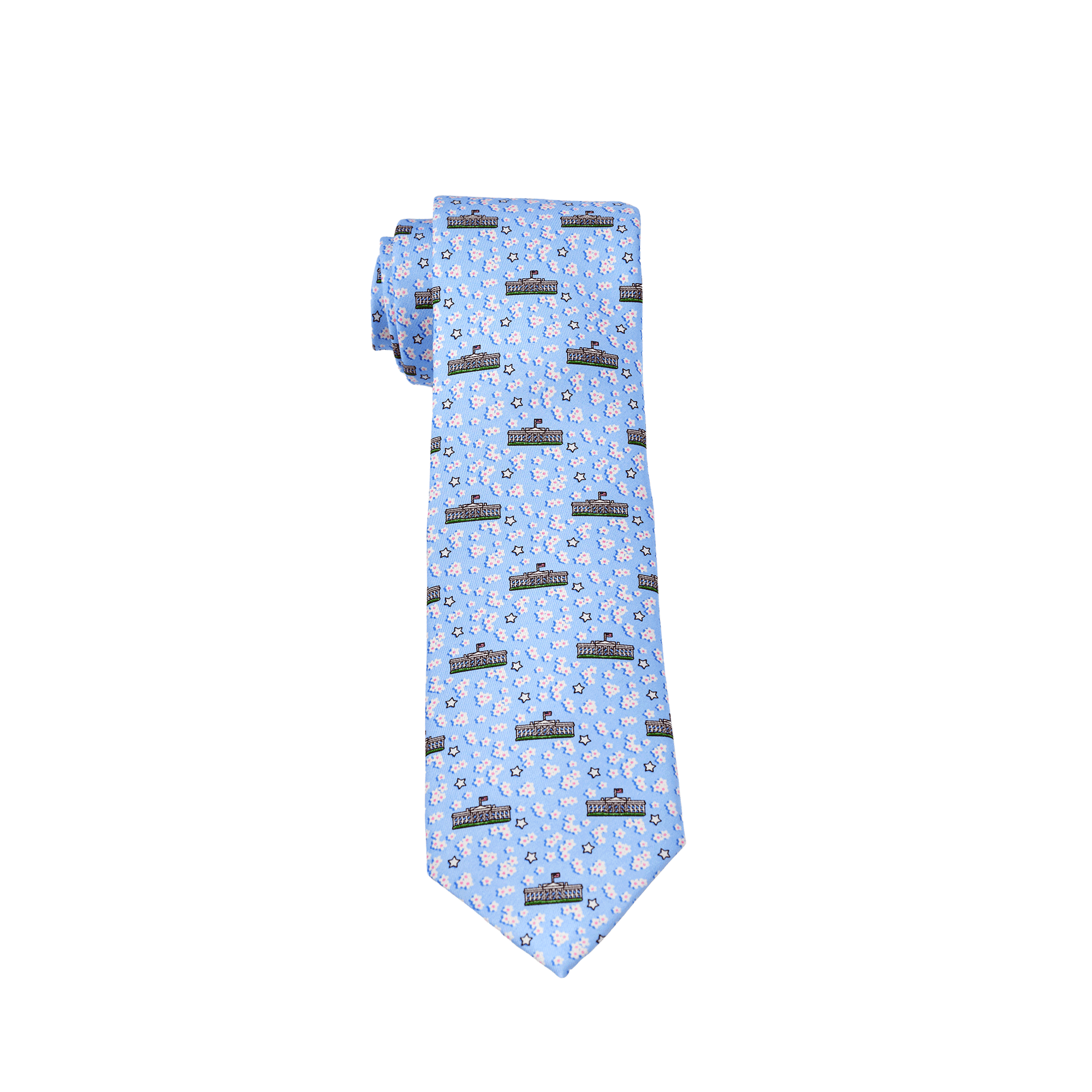 Vineyard Vines White House Silk Necktie - Cherry Blossom