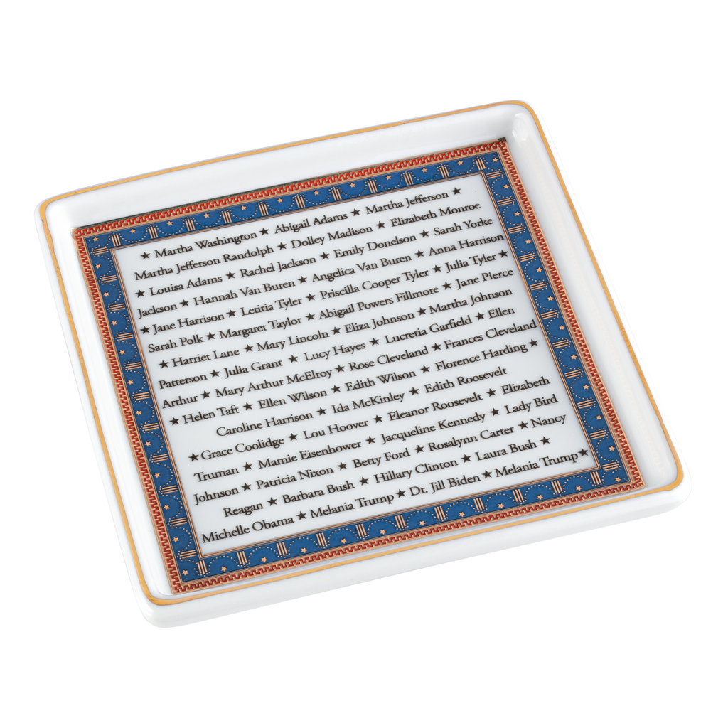 First Ladies Mini Tray top view