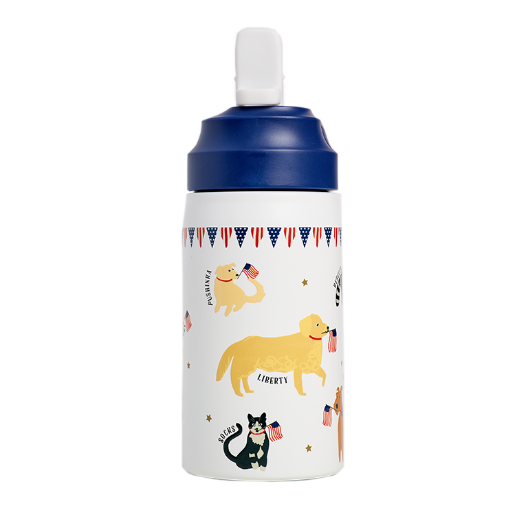 Presidential Pets Children's 14oz Waterbottle with Straw
