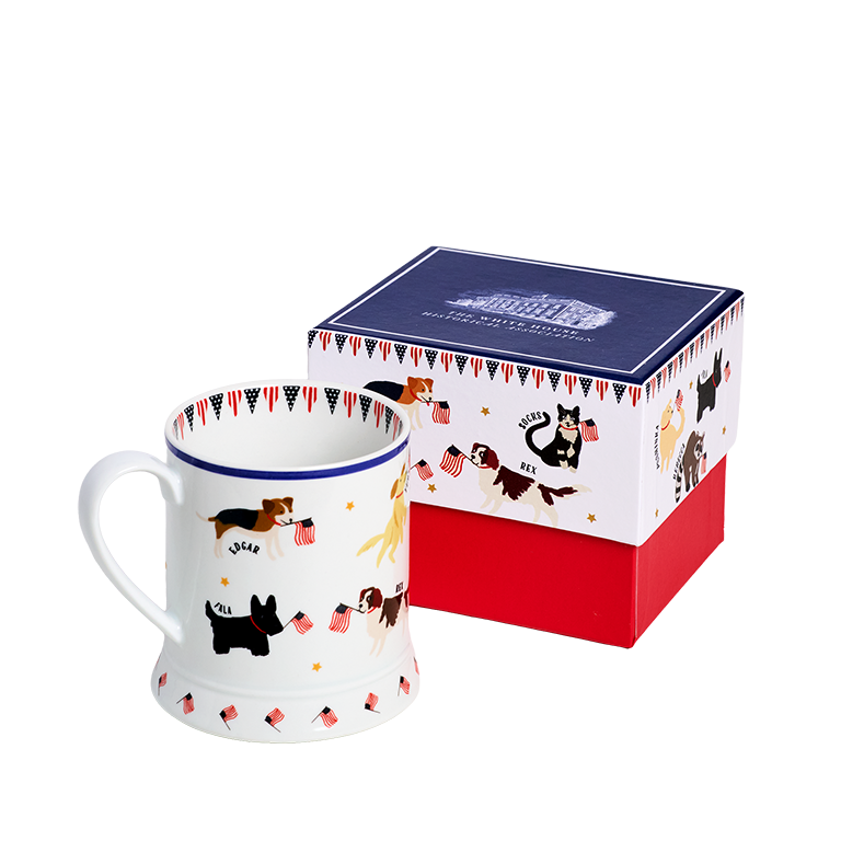 Presidential Pets Children's Mug with box