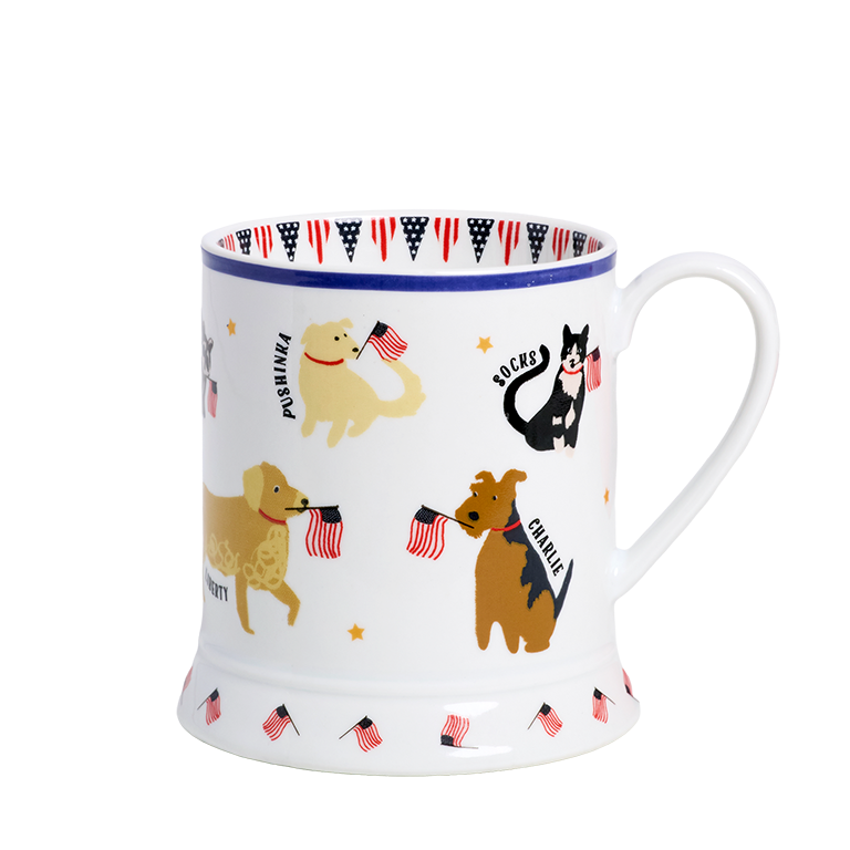 Presidential Pets Children's Mug front view 2