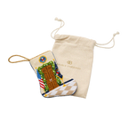 Bauble Stockings White House Entry Hall Needlepoint Mini Stocking with bag