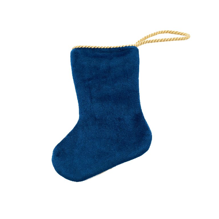 Bauble Stockings White House Entry Hall Needlepoint Mini Stocking back