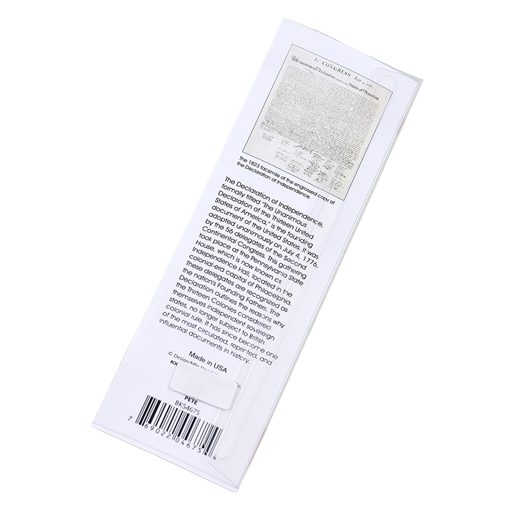 Declaration of Independence Metal Bookmark