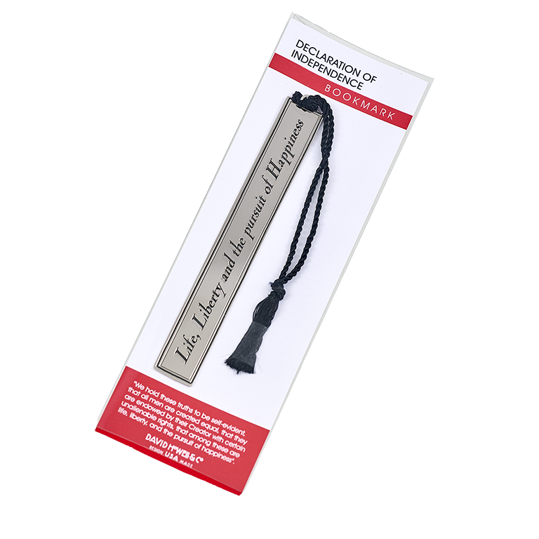 Declaration of Independence Metal Bookmark