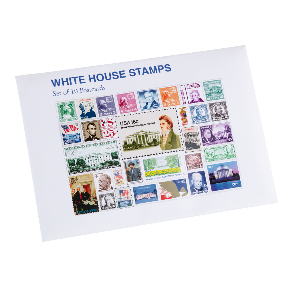USPS White House Press Set of 10 Postcards front
