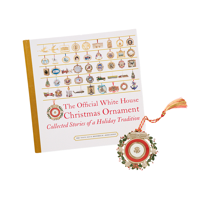 Official 2025 White House Christmas Ornament and Official White House Christmas Ornament Book (6th edition) Bundle