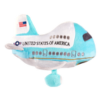 Air Force One Airplane Plush Toy side profile