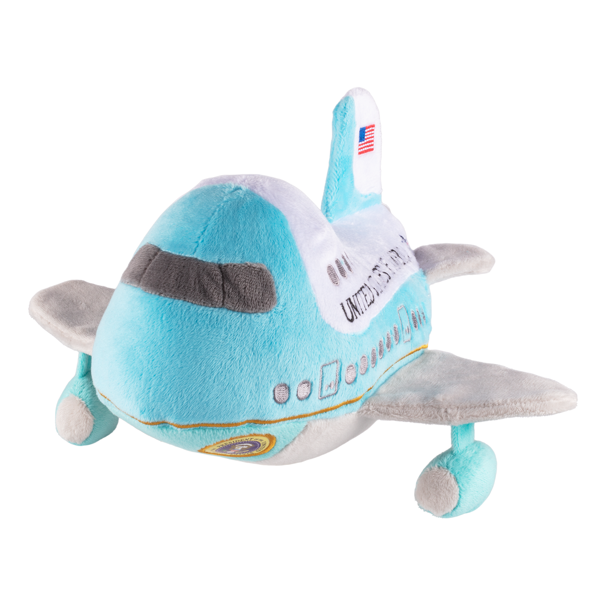 Air Force One Airplane Plush Toy front