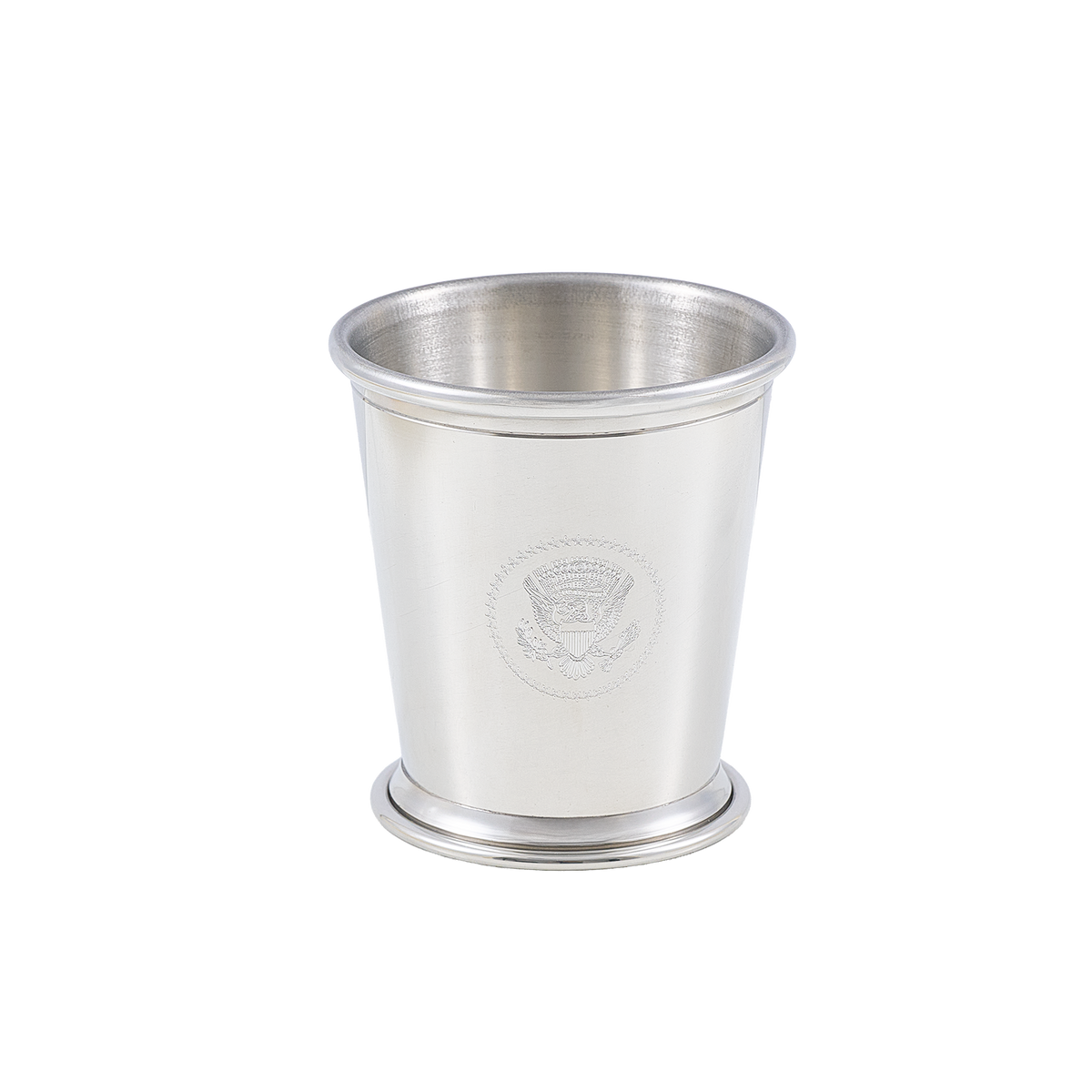 クリストフル　トンボ　リベルル　スモールカップ 8oz. Pewter Mint Julep Cup Engraved with Truman Seal – White House