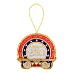 White House Historical Association America's 250th Felt Ornament front