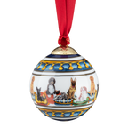 Presidential Pets Fine Bone China 3" Bauble Ornament back