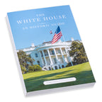 Book titled 'The White House: An Historic Guide' with a photo of the White House on the cover.