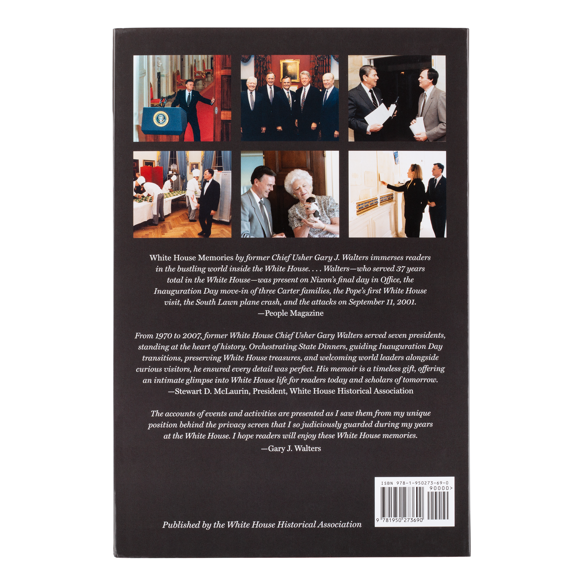 White House Memories 1970–2007: Recollections of the Longest Serving Chief Usher back