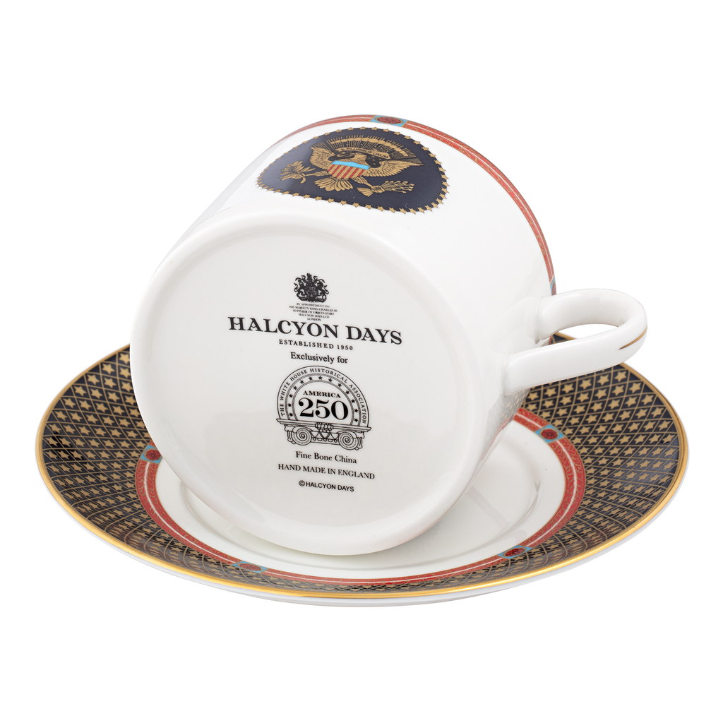 America Celebrates 250 Years Teacup bottom and Saucer