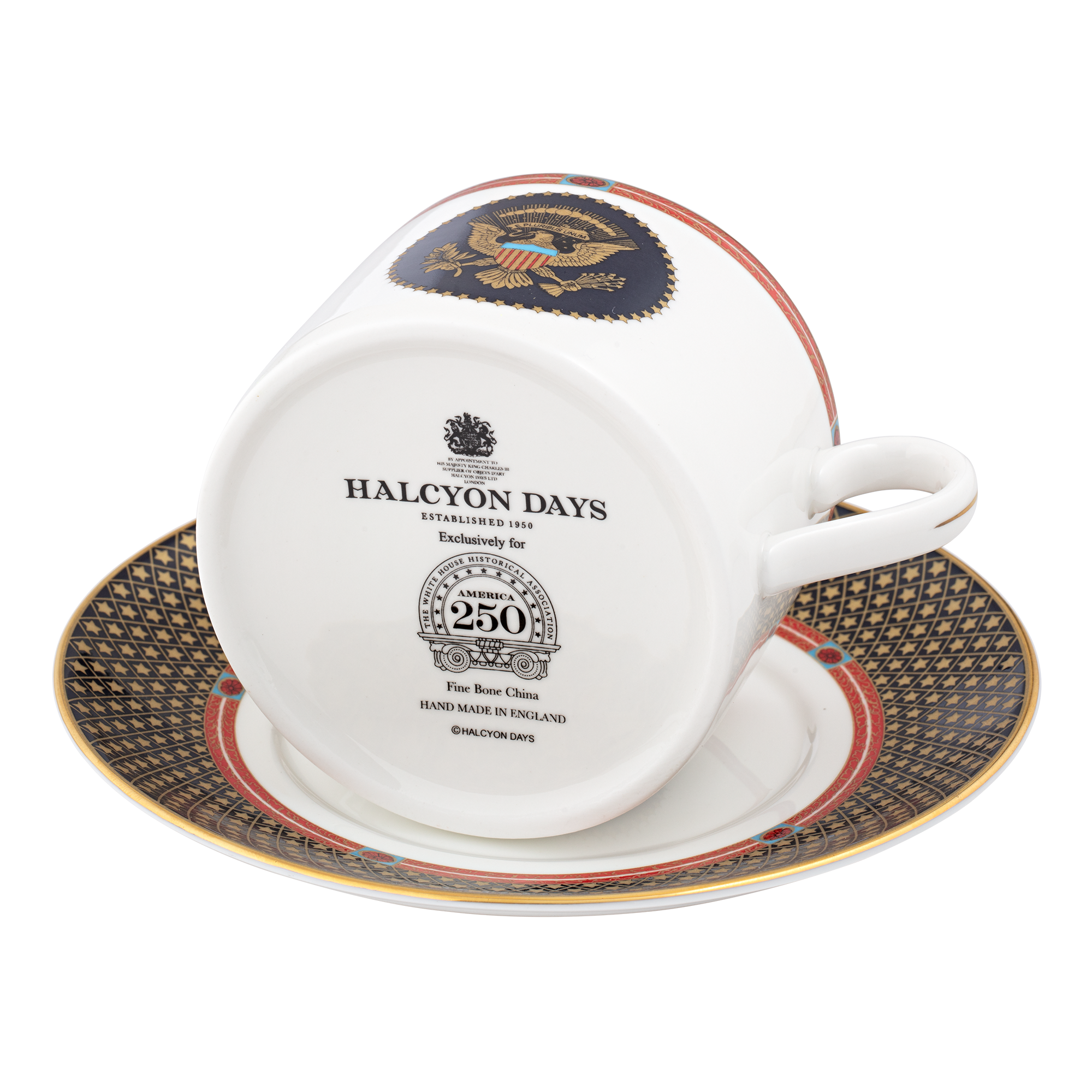 America Celebrates 250 Years Teacup bottom and Saucer