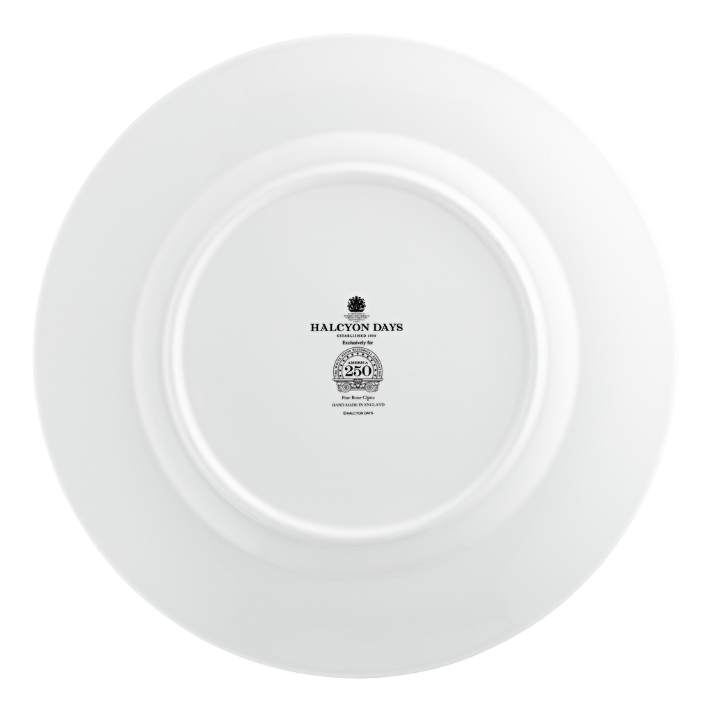 America Celebrates 250 Years 10" Plate bottom