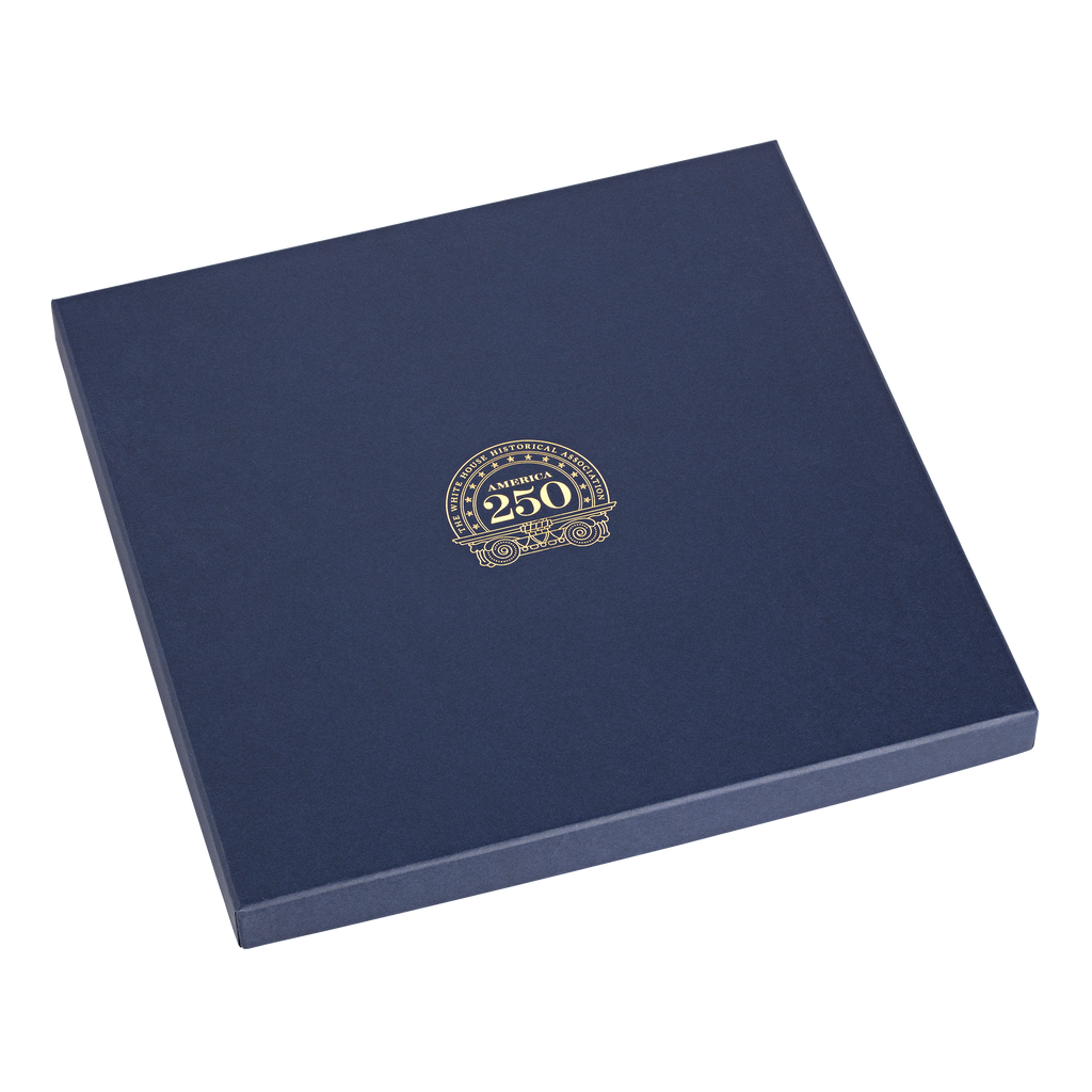 America Celebrates 250 Years 10" Plate gift box