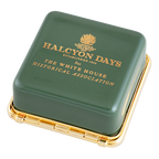 Irish Clovers for the President Enamel Box bottom