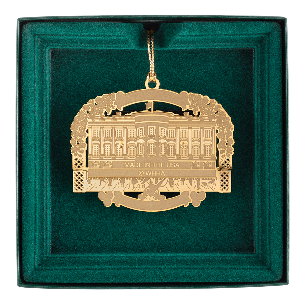 2026 White House Easter Egg Roll Ornament back in box