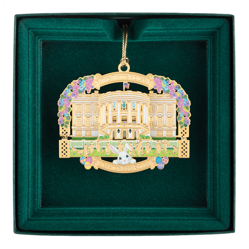 2026 White House Easter Egg Roll Ornament front in box