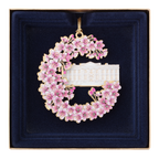 White House Cherry Blossoms Ornament front in box