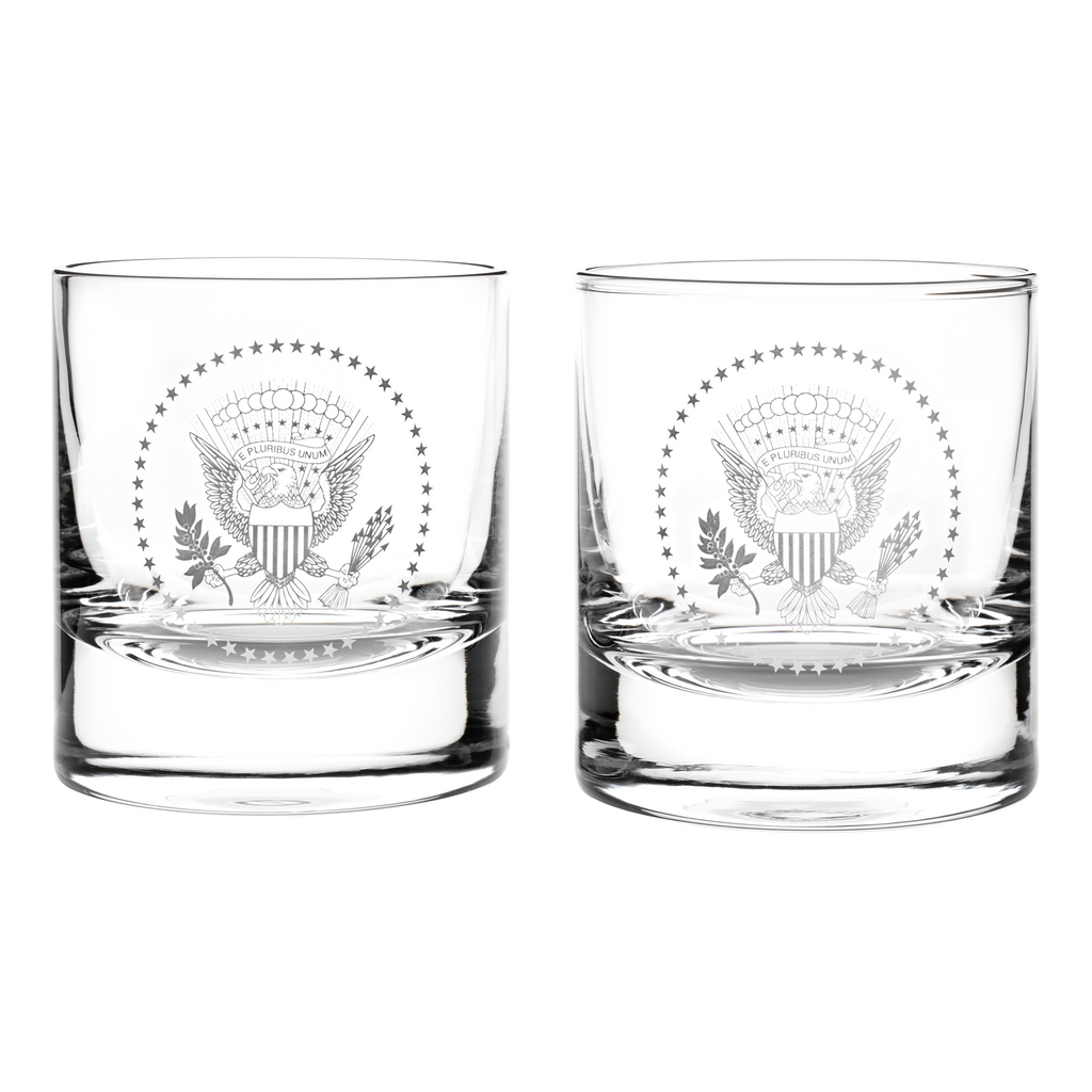 Truman Seal Double Old-Fashioned Glasses, Set of Two