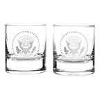 Truman Seal Double Old-Fashioned Glasses, Set of Two