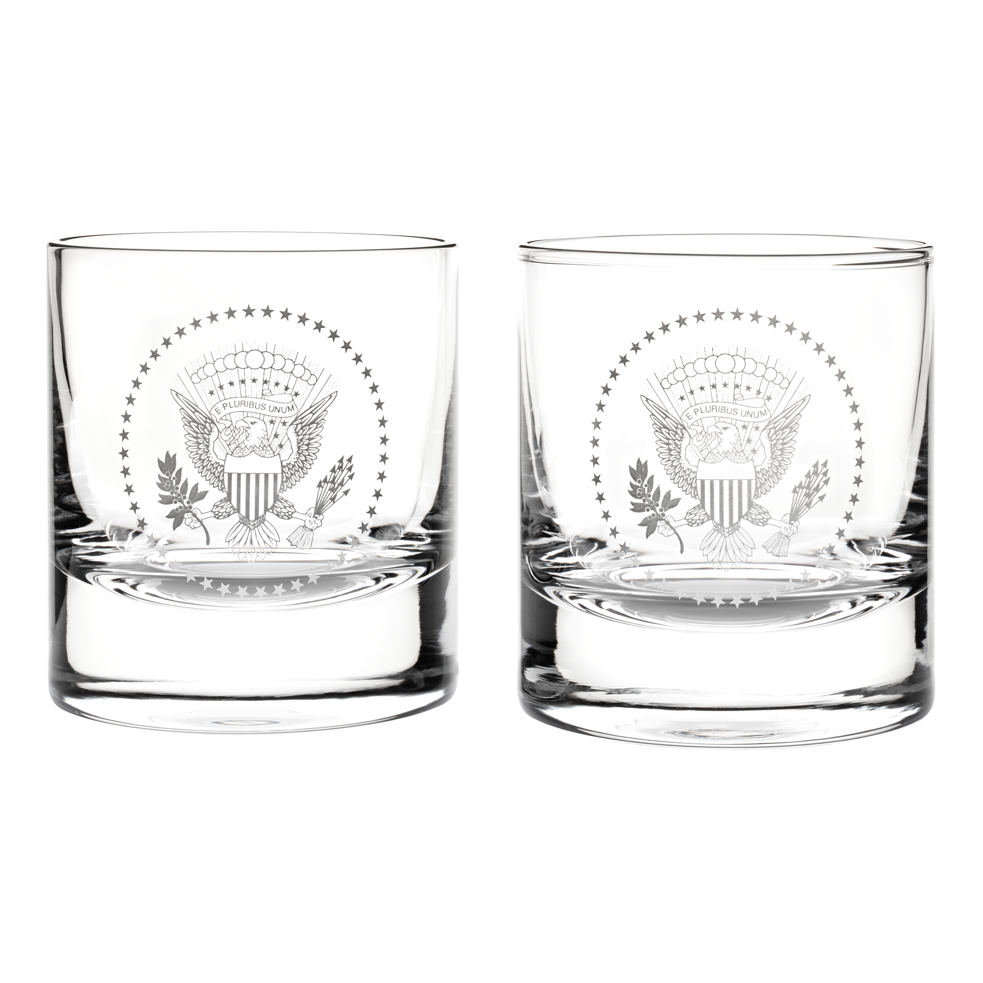 Truman Seal Double Old-Fashioned Glasses, Set of Two