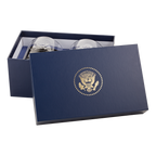 Truman Seal Double Old-Fashioned Glasses, Set of Two in open gift box