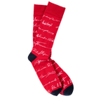 Red Presidential Signature Socks 