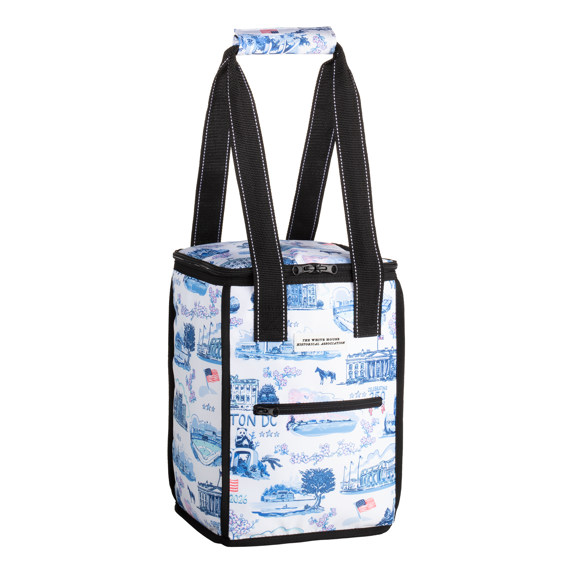 America Celebrates 250 Years Soft Cooler Bag handles