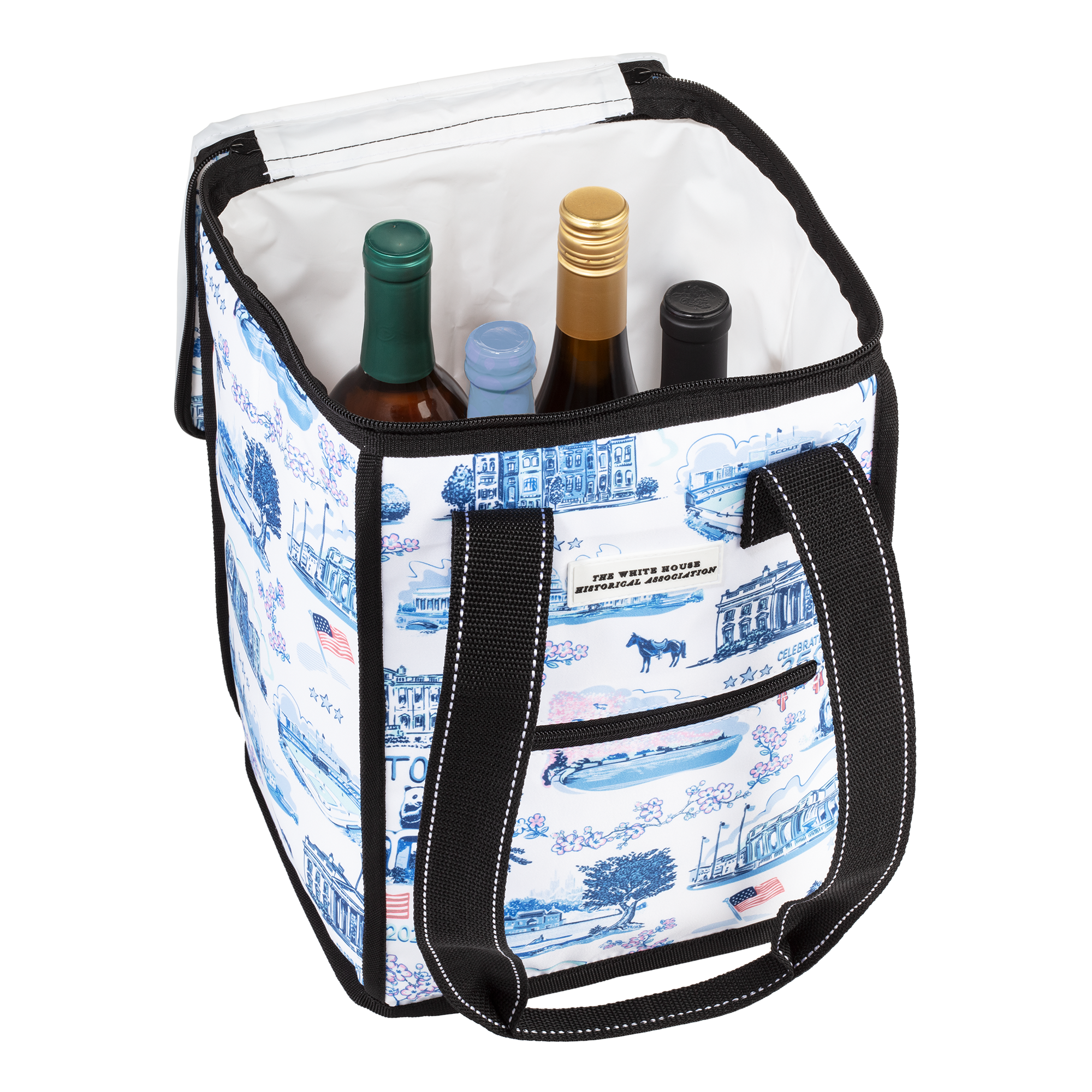 America Celebrates 250 Years Soft Cooler Bag open