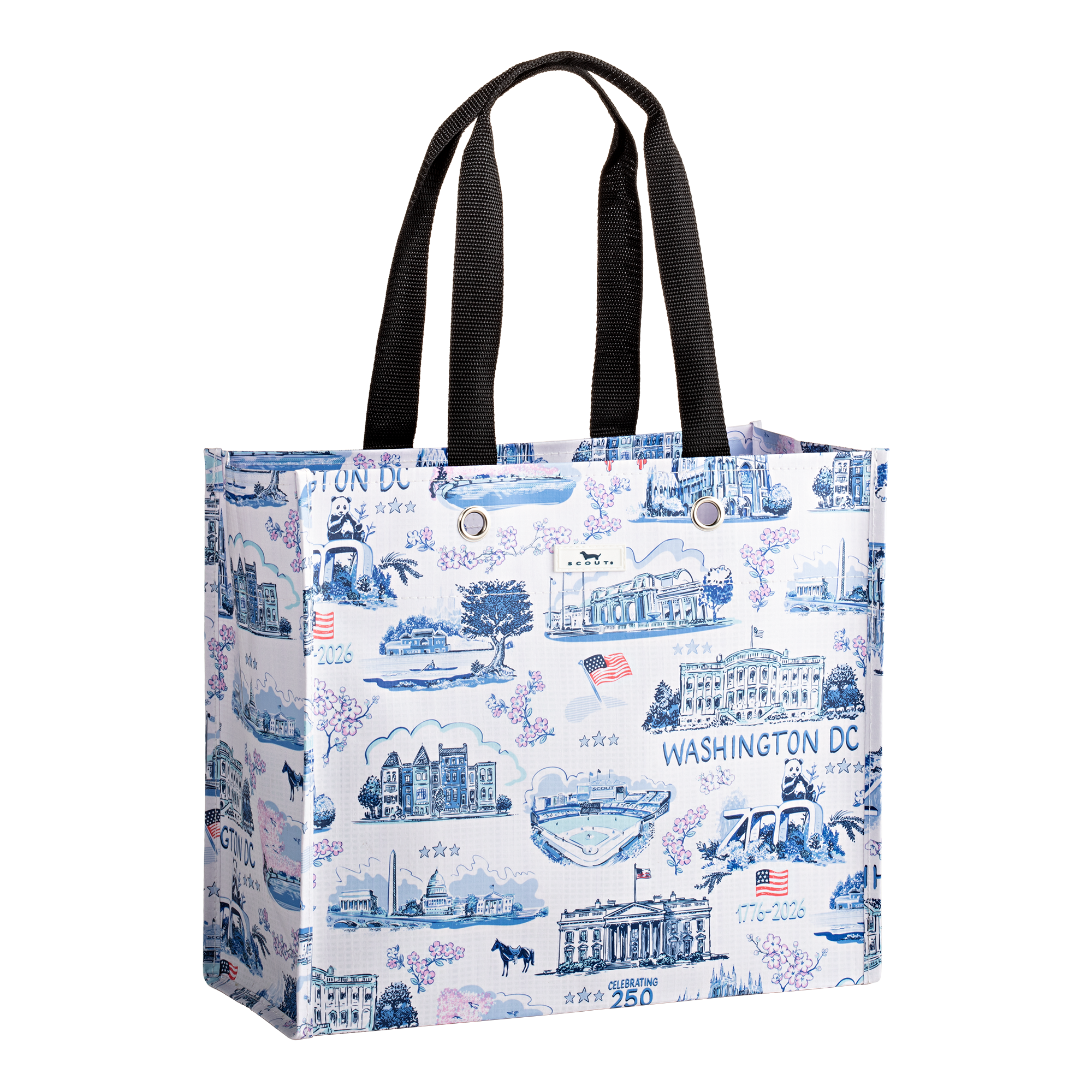 America Celebrates 250 Years Reusable Gift Bag - Large back