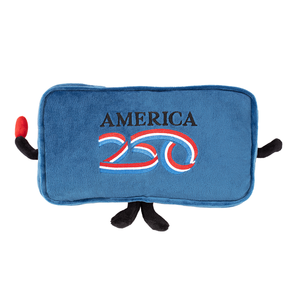 Stuffed States American Flag Plush A250 Patriotic Collectible back