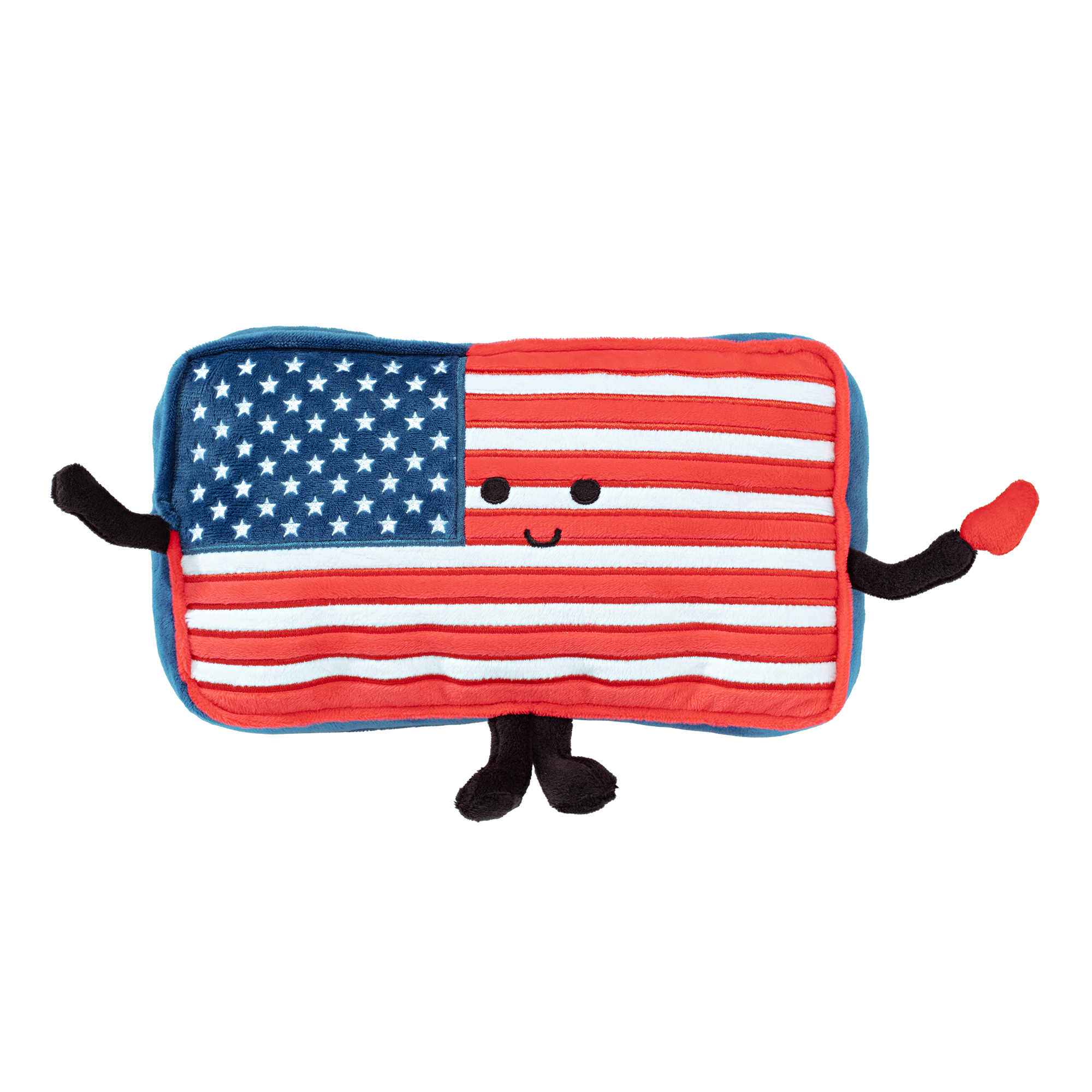 Stuffed States American Flag Plush A250 Patriotic Collectible front