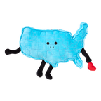 Stuffed States USA Mascot Map Pillow Plush A250 Patriotic Collectible front
