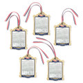 Official Commemorative Ornament of America’s 250th Anniversary - 5 piece bundle