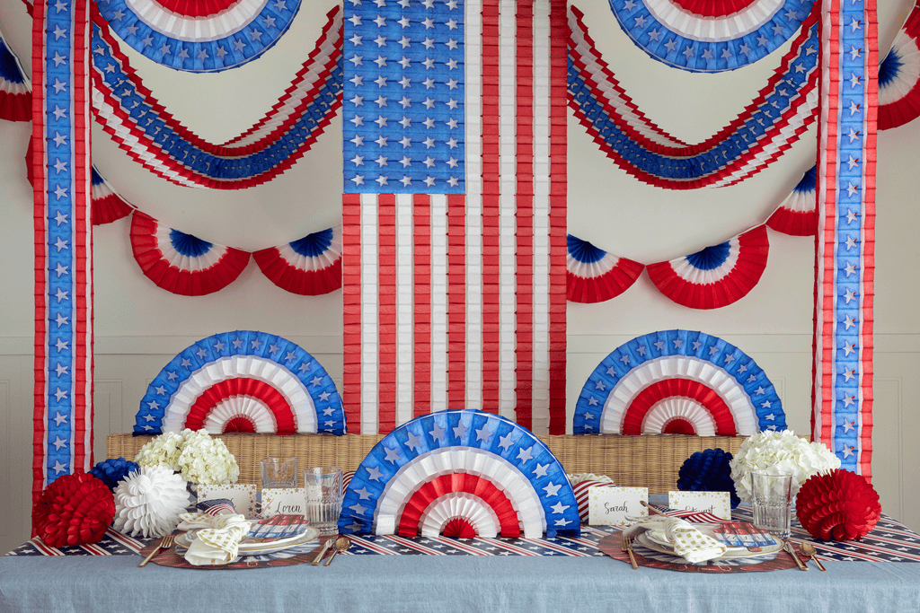 Honeycomb Patriotic Flag Wall-hanging
