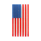 Honeycomb Patriotic Flag Wall-hanging - Small