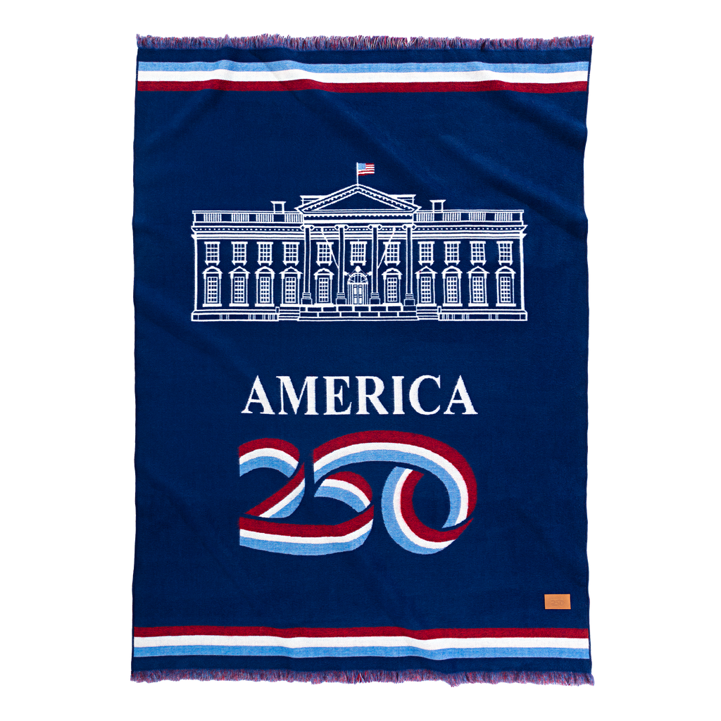 America Celebrates 250 Years Blanket - White House