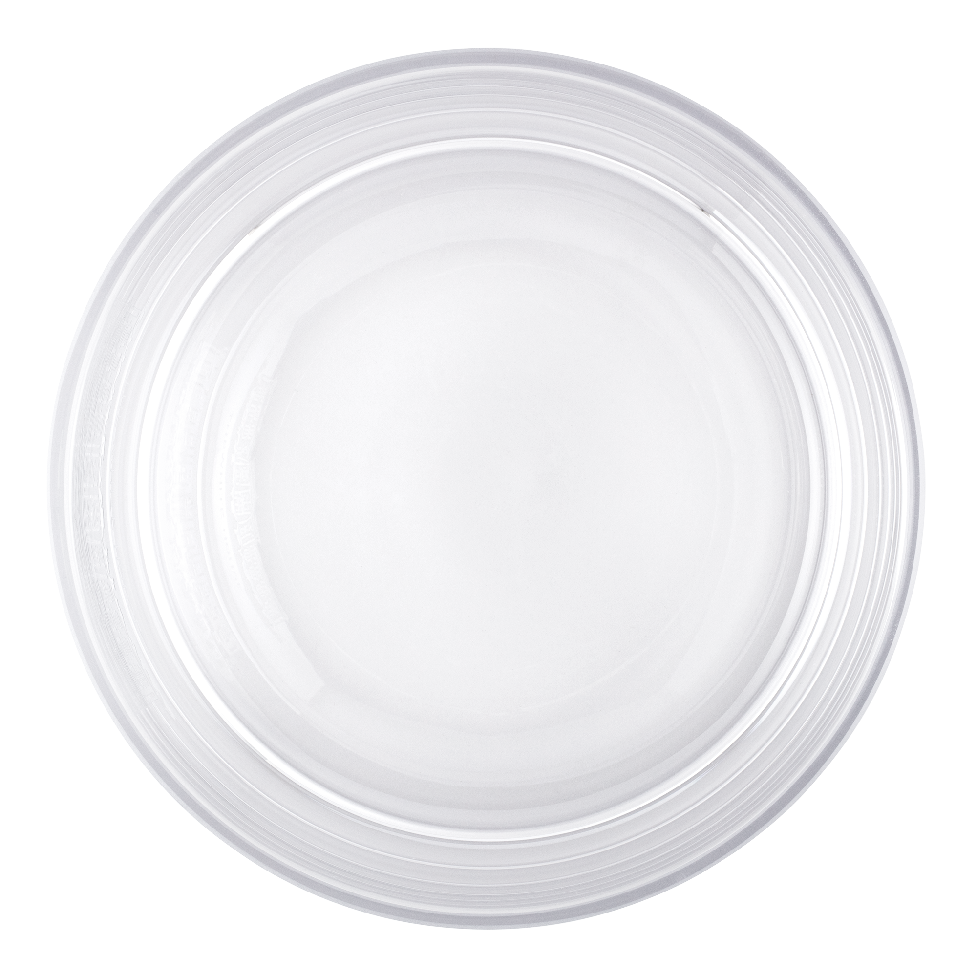 Glass Candy Bowl with Etched White House overhead