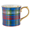 White House Tartan Mug front