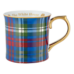White House Tartan Mug front