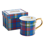 White House Tartan Mug with box