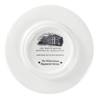 White House Tartan 6" plates- Set of Four bottom